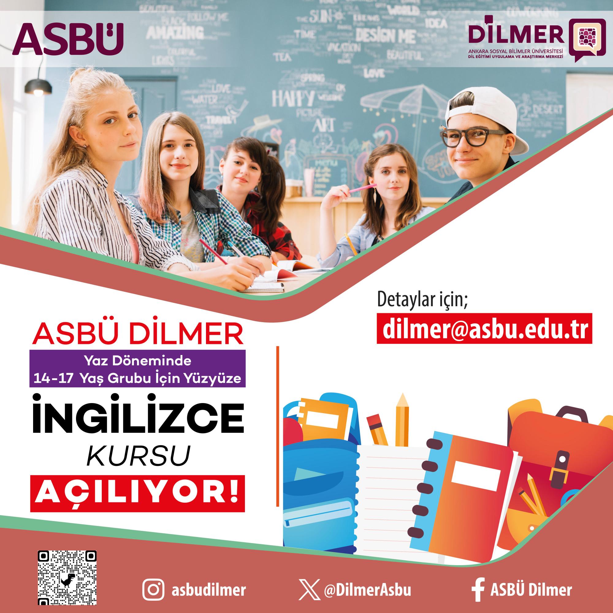 14-17 Yaş İngilizce